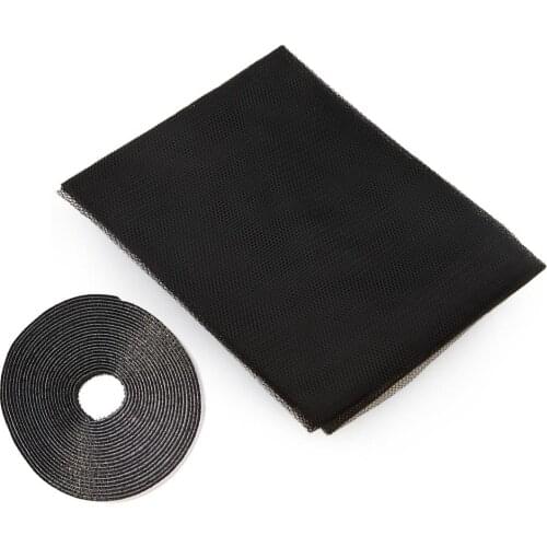 1Pcs Anti Mosquito Window Self-adhesive Mosquito Net Flyscreen Curtain Insect Fly Mosquito Bug Mesh Window Screen Home With Tape