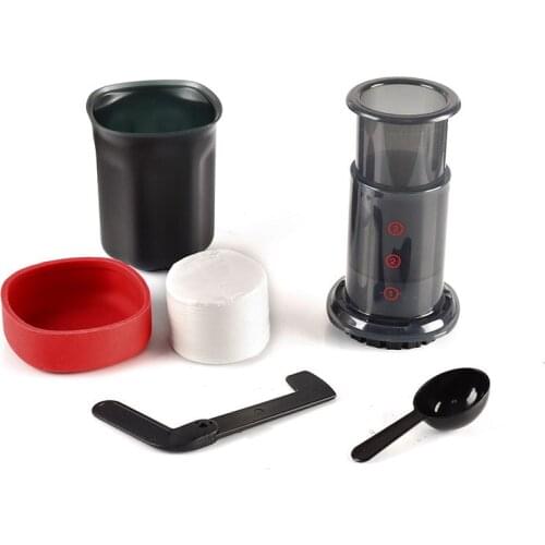 Press Portable Coffee Maker Espresso French Press Barista Tools Coffee Pot Air Press Drip Coffee Machine Filters Paper