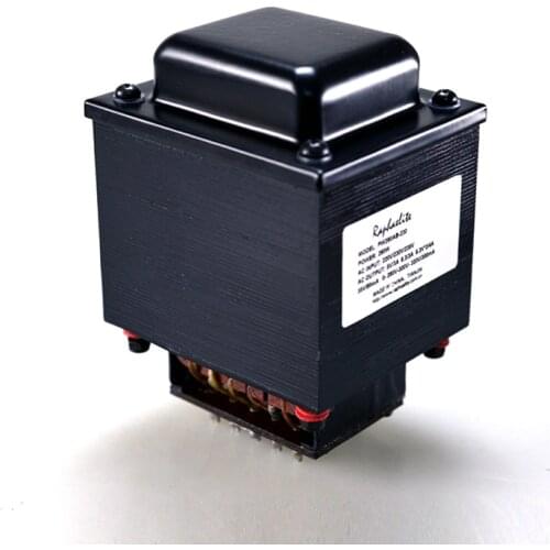 Raphaelite 280W 230V power transformer for EL34, 6L6, KT66 push-pull and tube buffer