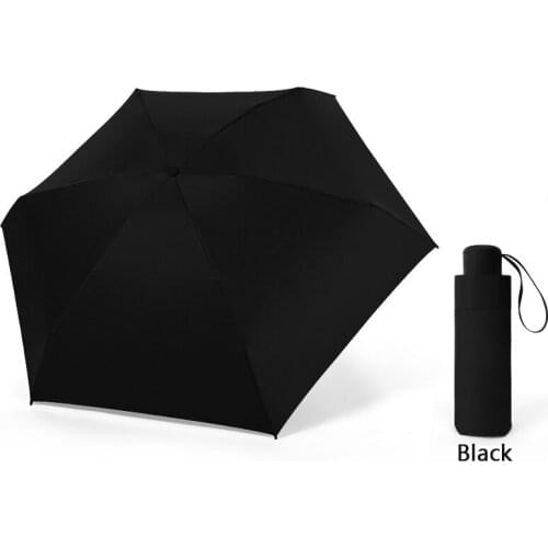 Folding Umbrella Sunscreen Umbrella Girls Men Anti-UV Waterproof Mini Pocket Parasol Lightweight And Portable Travel Umbrellas