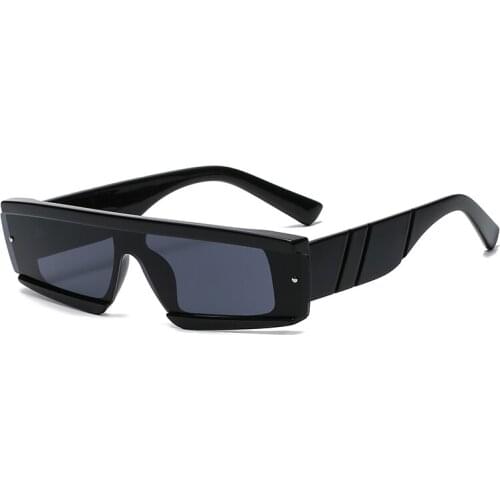 Trendy New Square Sunglasses Women Men 2021 Summer Punk Brand Designer Black Green Red Fashion Frame Sun Glasses UV400