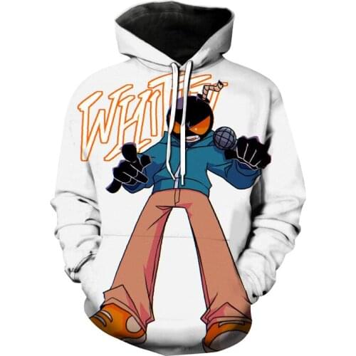 2021 Arrival Friday Night Funkin Pocket Hoodies Sweatshirts Streetwear Teenager Men/Women Hip Hop Casual Pullover Men clothing