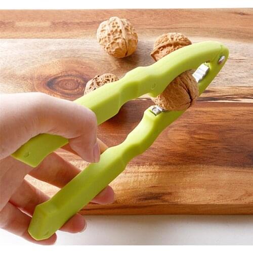 1pc Durable Nut Cracker Multi-Purpose Creative Nut Opener Walnut Cracker Vegetable Fruit Tool Accessories For Kitchen