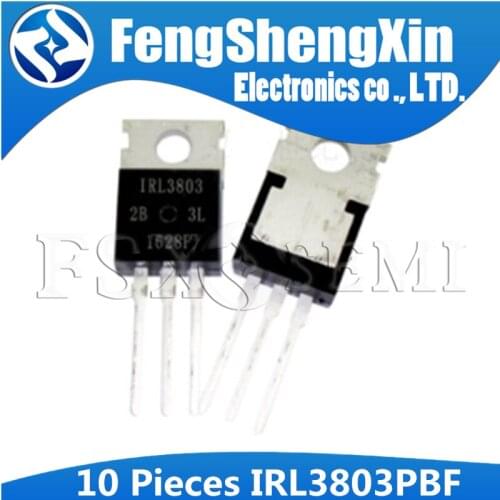 10PCS IRL3803PBF TO220 IRL3803 TO-220 N-Channel MOSFET Transistor