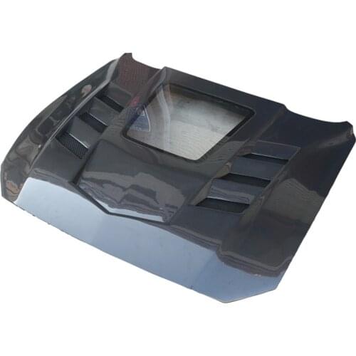 2021 Suitable For Ford 18-20 Modified Transparent Mustang Carbon Fiber Hood