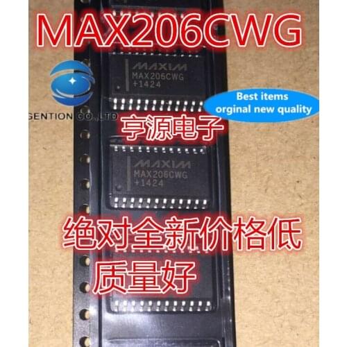 5PCS MAX206 MAX206CWG in stock 100% new and original