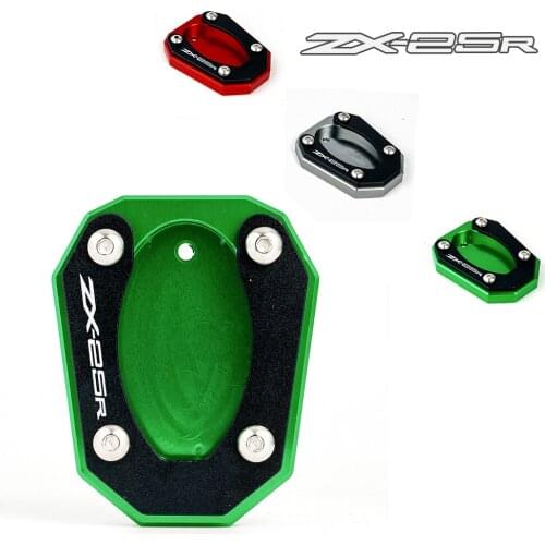 Motorcycle High Quality Accessories Foot Support Enlarge Plate Side Stand Extension New for Kawasaki NINJA ZX-25R ZX25R zx 25r