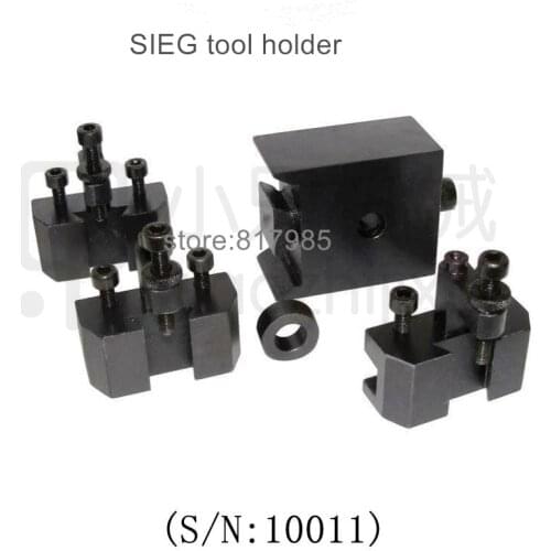 SIEG lathe accessories holder S / N:10011 small turret lathe machine quick change tool holder free shipping