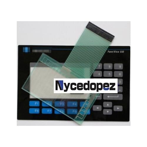 For Membrane Keypad + touch panel for Panelview 550 2711-B5A3 2711-B5A5