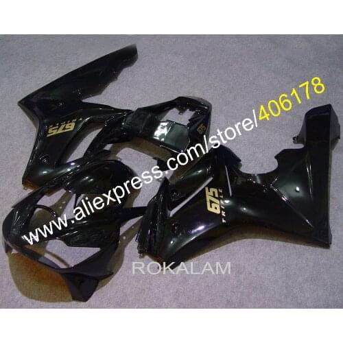 Factory Outlet For Triumph Daytona 675 2006-2008 Daytona675 06-08 White Black Motorcycle Fairings (Injection Molding)