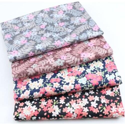 50*160cm floral Printed Cotton Fabric,patchwork DIY Handmade Material For bedding set home textile Quilting Cushion pillow cases