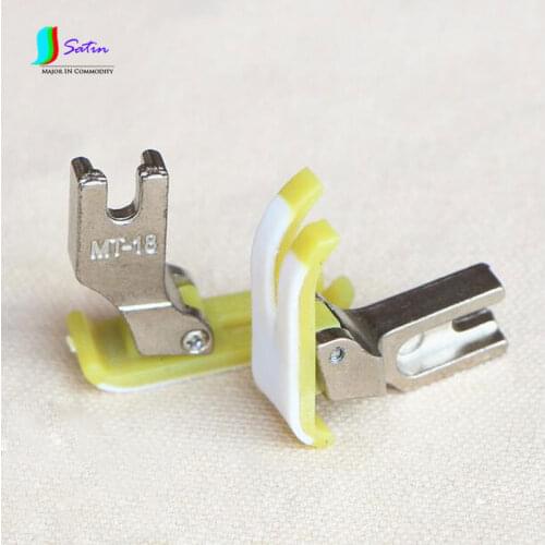 Industry Computer Sewing Machine Part Presser Foot MT-18 Accessories With Plastic Bottom Plate S0006H
