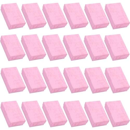 Pack of 24 Jewelry Gifts Boxes Cardboard Paper Ring Boxes Paper Boxes Holder
