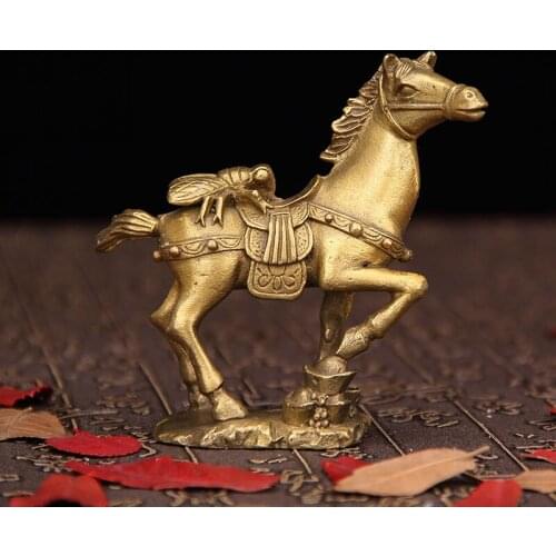 A copper ornaments Wangcai immediately win wealth Home Furnishing jewelry crafts business gifts of Feng Shui