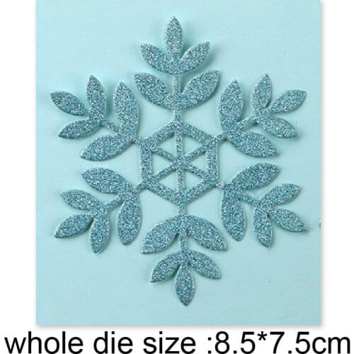 Christmas Card Metal Cutting Dies Cut Die Mold Leaf Snowflake Scrapbook Paper Craft Knife Mould Blade Punch Stencil Die 2020 New