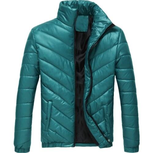 2020 Spring Autumn Jacket Mens Parkas Warm Jacket 5XL Casual Coats Men Cotton Padded Jacket Male Clothing Blue Green Black,9999