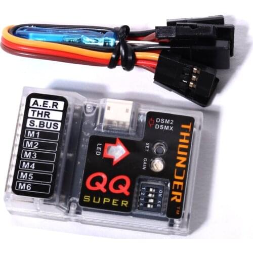 QQ SUPER Multi-rotor Flight Control Built-in 3-axle Gyroscope for 4 Axle 6 Axle KK Upgrade