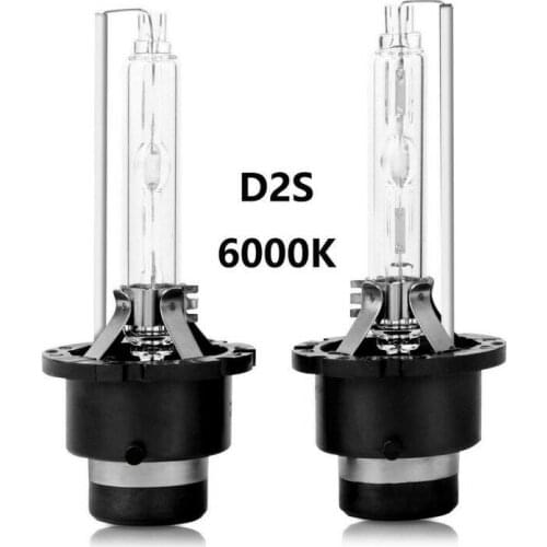 2 x D2S 4300K 6000K 8000K 10000K 12000K HID Xenon Bulbs Auto Car Headlights Xenon HID Lamp Yellow White Blue Light Bulb