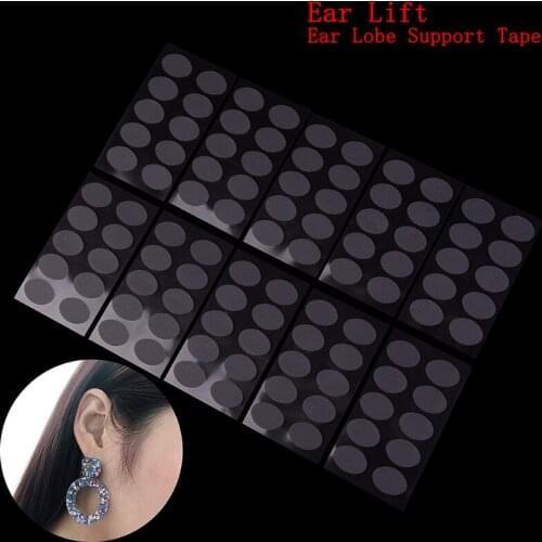 60/100 Patches Invisible Ear Lift Ear Lobes And Relieve Strain From Heavy Earrings For Ear Lobe Support Tape For Stretched
