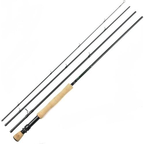 9Ft 2.7m #7/8 4 Sections Carbon Fly Fishing Rod Fast Action Pesca Carp Rod Fishing Tackles