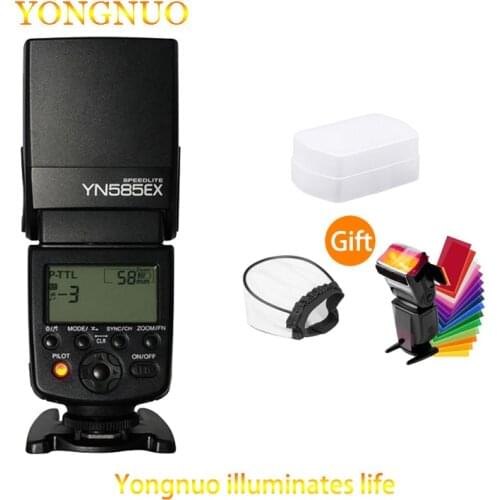 Yongnuo Flash YN585EX P-TTL Wireless Flash Speedlite for Pentax K-70 K-50 K-1 K-S1 K-S2 K3II K5 K50 KS2 K100 Flash Speedlite
