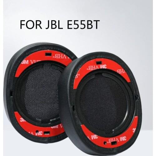 Wireless bluetooth earmuffs for JBL E55BT earphones E55BT earphones with sponge covers and leather covers