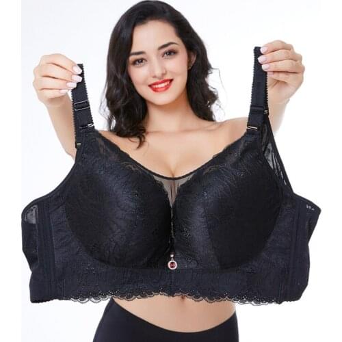 Push Up Bras For Women Underwear Lingerie BH Bralette Large Size 34-50 ABCDE Cup Sexy Lace Brassiere Femlae Bras