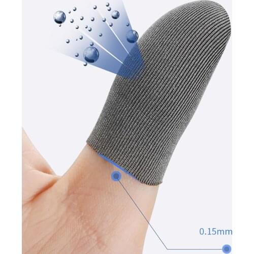 Finger Cover Breathable Game Controller Finger Sleeve For Pubg Non-Scratch Touch Screen Gaming Thumb Gloves Games Accessories