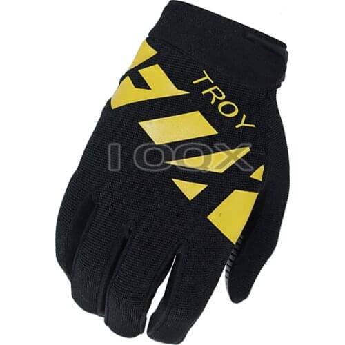 Black/Yellow Mens Ranger Gloves 2020 Racing Mountain Bike BMX MTX MTB