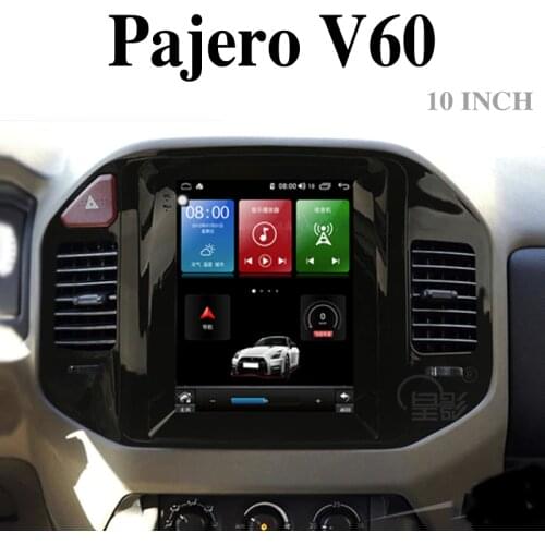 For Mitsubishi Pajero Exceed V60 V73 VR-X NM NP Montero Shogun Car Stereo Audio Navigation GPS Navi Radio CarPlay 360 BirdView