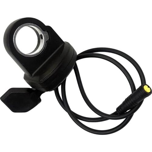 Electric Bicycle 108X/L Thumb Throttle with 30cm Cable and 3 Pin Female Connector E-Bike Electric Scooter Left Hand Accelerator