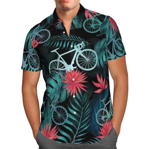 Hawaii Shirt beach Summer Fashion Short sleeve Printed 3d Mens Shirt Harajuku Tee hip hop shirts drop shipping 02