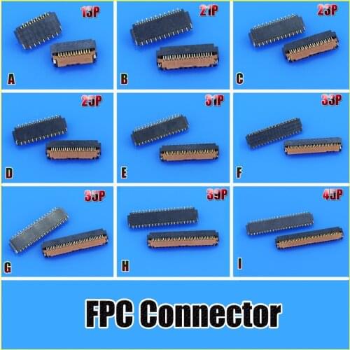 JCD FPC Connector FH26 Series 0.3 Pitch 13/21/25/31/35/39/41/45/51/61 Pin