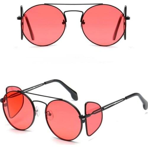 Zowensyh fashion four lenses neutral European and American stars with sunglasses men women sun glasses 6 colors free shopping