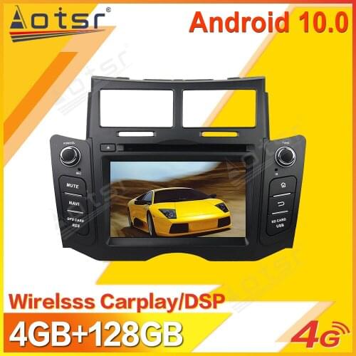 Android Car Multimedia Stereo Player For TOYOTA Yaris 2005-2011 Tape Radio Recorder Video Auto GPS Navi Head Unit No 2Din 2 Din