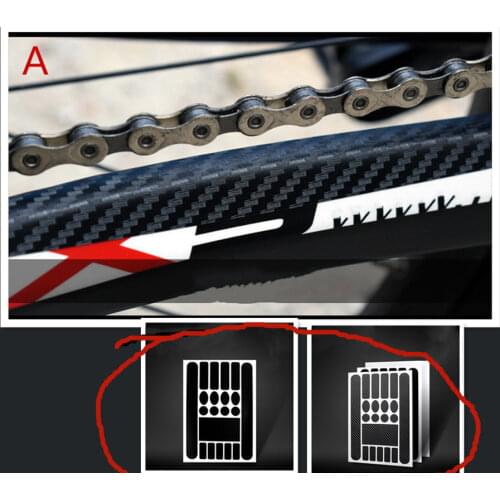Cycling Bicycle Stickers Bicycle Rack Stickers Paint Protection Film Protect Kit Bicycle Accessories Decals Bike Frame Sticker