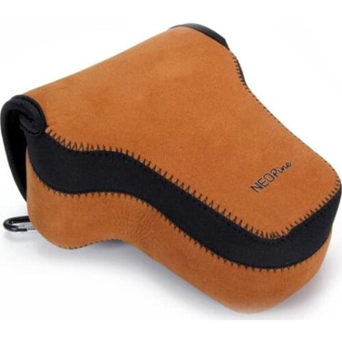 Neoprene inner Camera Bag case For SONY A9 A7 A7S A7R ILCE-A7II A7RM2 A7M3 A7RIII soft Camera Cover Pouch with cleaning cloth