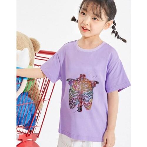 New Kids Boys Girls Summer Birthday T-shirts Short Sleeved T Shirt Size 2 3 4 5 6 7 8 9 Year Children Party Clothing Tees Tops