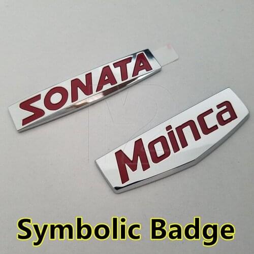 For Hyundai Sonata Elantra Creta Ix25 Tucson Ioniq Accent Solaris kia k3 k5 Rio Forte Cerato Originality Symbolic Badge