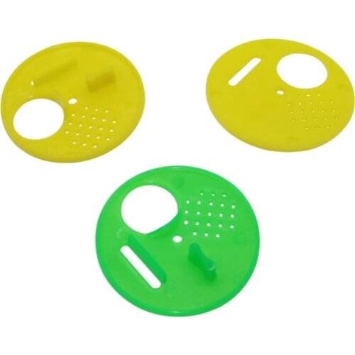 Bee Exit Hive Vent Entrance Ventilation Gate Nest Beehives Nest Circular door Bee Tools Beekeeping Plastic Beehive Door 5 Pcs