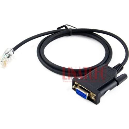 RS-232 car radio IC-F410 IC-F410S RJ-45 8 PIN jack programming cable
