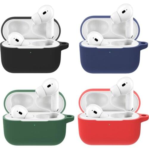 Silicone Protective Cover Shell Anti-fall Earphone Case for MEIZU POP PRO TWS Wireless Bluetooth-compatible Earbuds