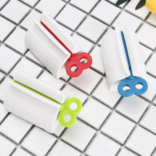 Tooth Paste Squeeze Toothpaste Dispenser Tube Squeezer r Facial Cleanser Press Rolling Holder Bathroom Accessories for Kids