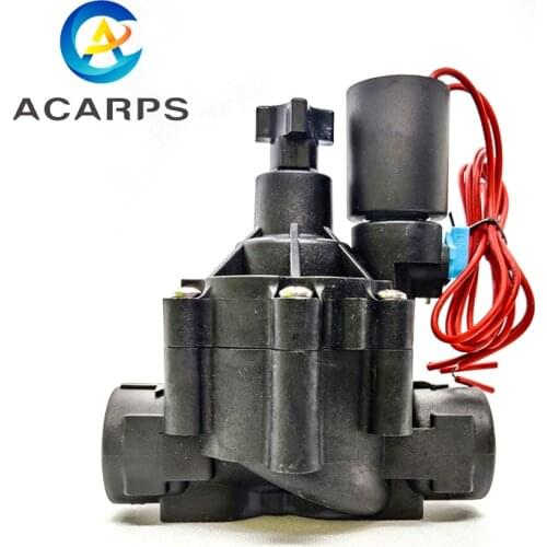 3/4" 1" Lrrigation Solenoid Valve Normally Closed With Flow Regulation 220V 110VC 24V 12V DCLatching Irrigation Solenoid Valve