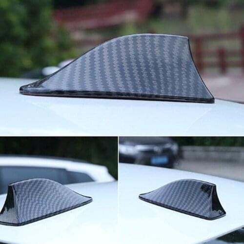 Car Black Shark Fin Roof Antenna Decoration for AUDI A3 2016 2017 2018 with Roof Mounted Fin Antenna High Quality