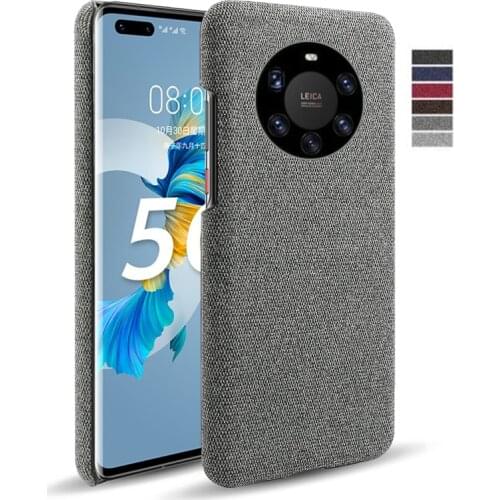 New Luxury Simplicity Cloth Case For For Huawei P30 P40 P50 Mate 30 40 Pro Plus 5G LITE Hard PC Cover Phone Case Coque Funda