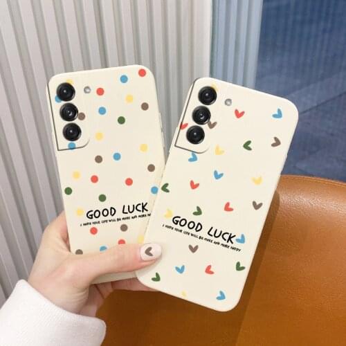 Colorful Hearts For Samsung Galaxy S21 S20 FE S10 Note 20 10 Ultra Plus A72 A52 A42 A32 A71 A51 A41 A31 A21S Cover