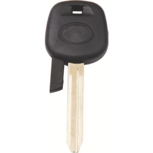 Corolla Camry 4Runner HiAce Highlander RAV4 with 4C/4D67/G/H chip Uncut TOY43 Transponder Ignition Blank Key shell for TOYOTA