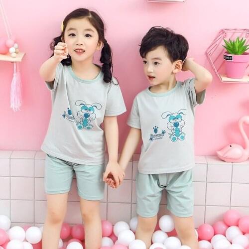 Kids Clothes Big Boys Girls Pajamas Unicorn Pyjamas Kids Sleepwear Cotton Toddler Nightwear Cartoon pijamas enfant Baby pajamas