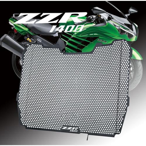 For Kawasaki ZZR1400 ZZR 1400 2014 2015 2016 2017 2018 2019 2020 Motorcycle Radiator Grille Guard Oil Cooler Cover Protecter